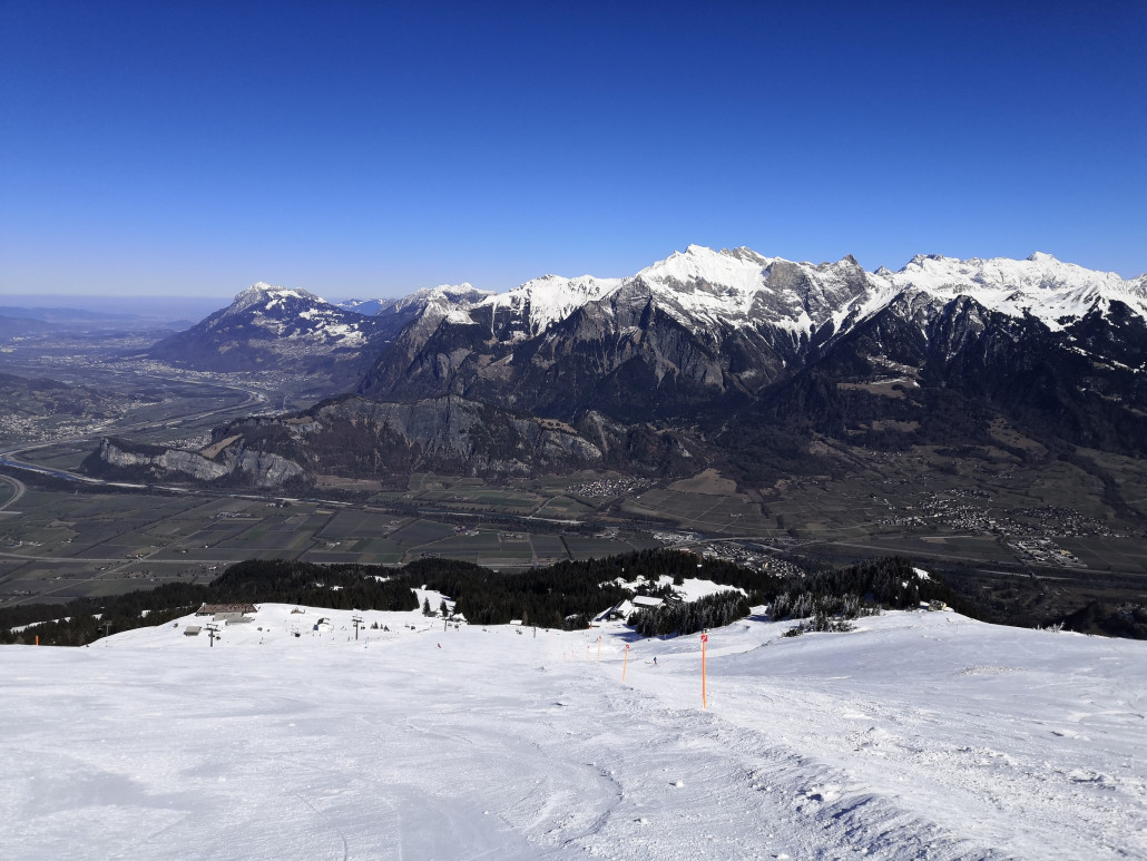 Etwas oberhalb von Pardiel