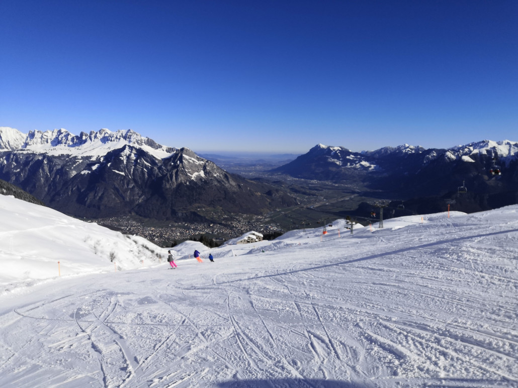 Von Gaffia Richtung Furt hinunter