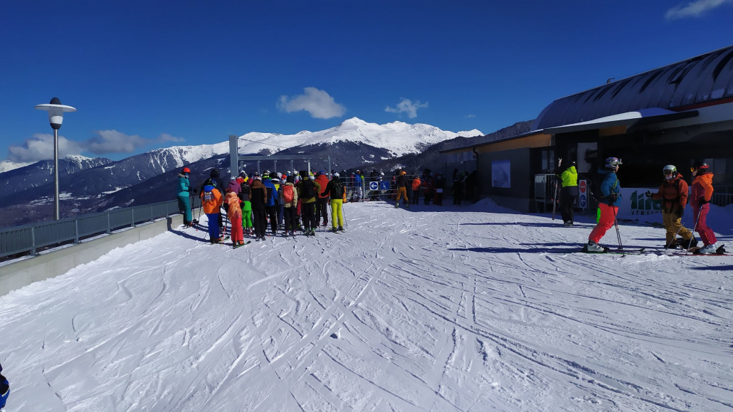 Teils musste man ein paar Minuten warten