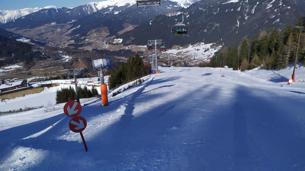 Interessante Schneekanonen haben sie