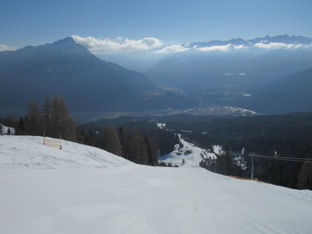 Alpjoch-Abfahrt, rechts daneben die 10-MGD Alpjoch