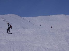 Pulverhang unter der 4KSB