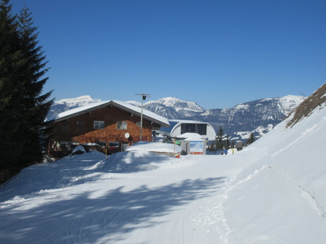 Karkogelhütte und Bergstation der 6/8-CGD Karkogel (1.139 m)