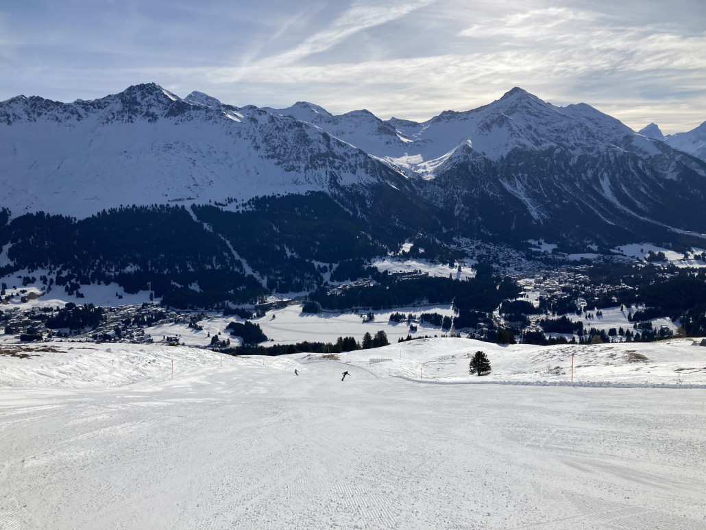 Die eher selten geöffnete 67 (letzte und vorletzte Saison beispielsweise geschlossen). Durch diese zusätzliche Variante gewinnt die Sesselbahn Cumacheals in meinen Augen massiv.