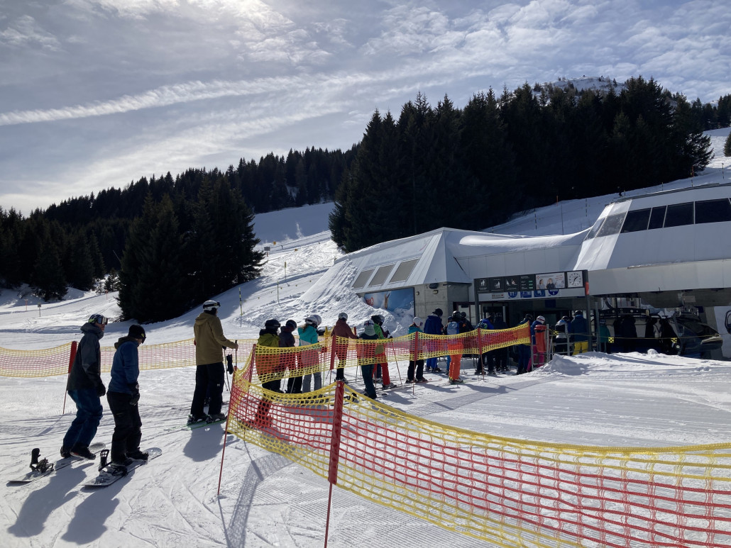 Ich persönlich hätte nichts dagegen, wenn es um halb zwei Uhr stets so aussehen würde am Stätzerhorn.