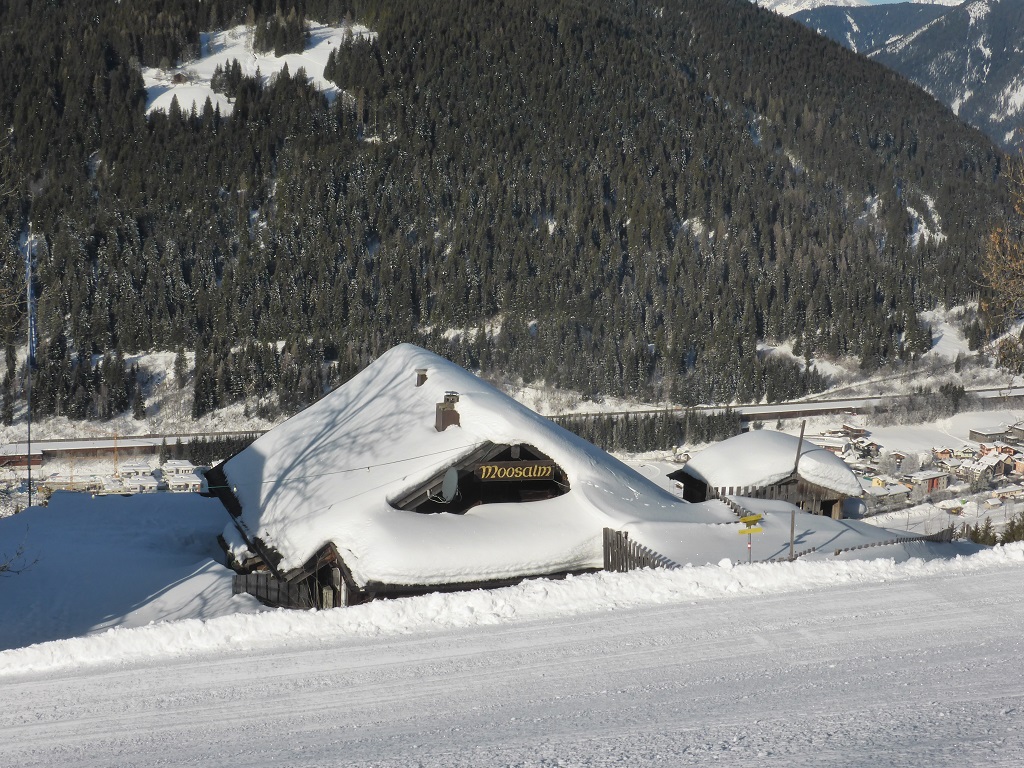 ist nicht die erste geschlossene Hütte, die ich diesen Winter sehe