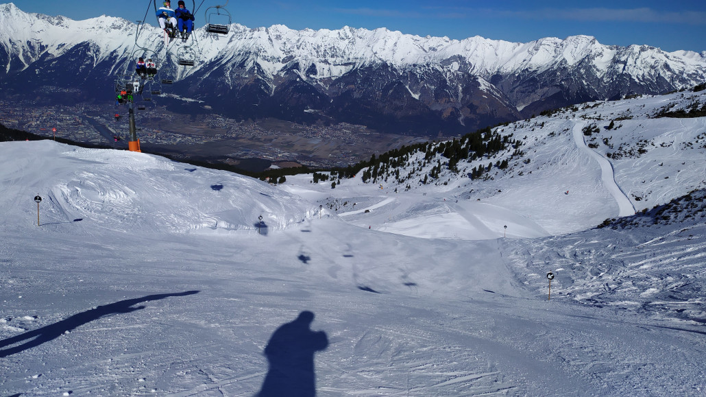 Und die Pisten waren auch gut zu fahren