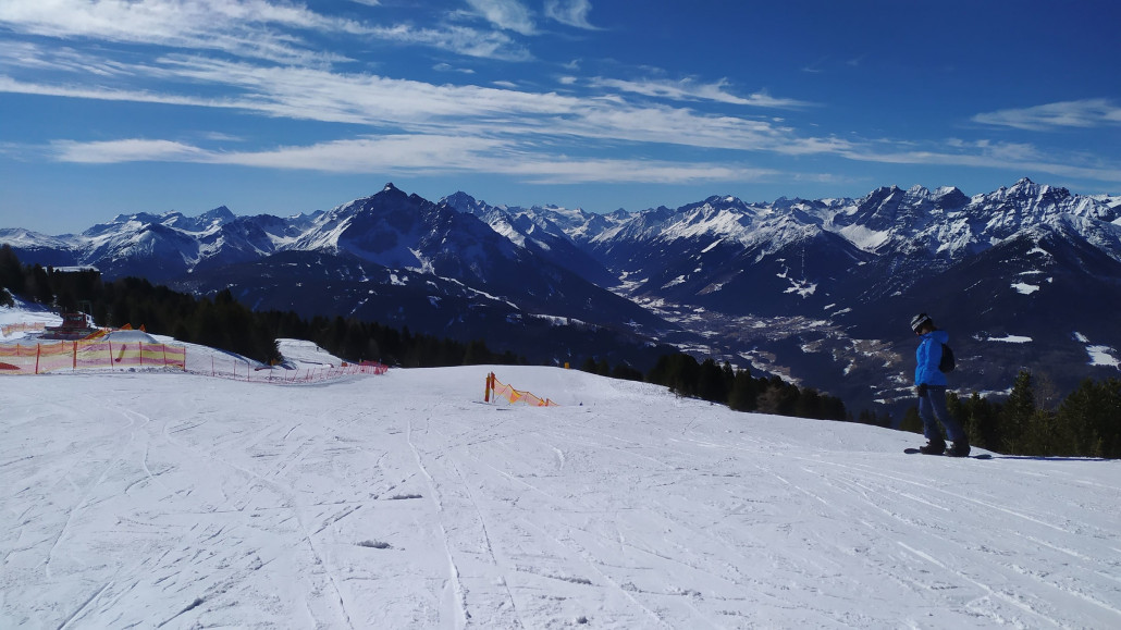 Der Ausblick oben lässt Freude aufkommen
