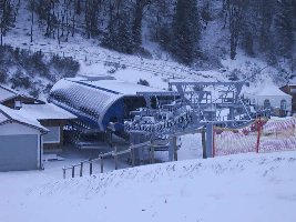 Talstation vom Schanzenauslauf aus