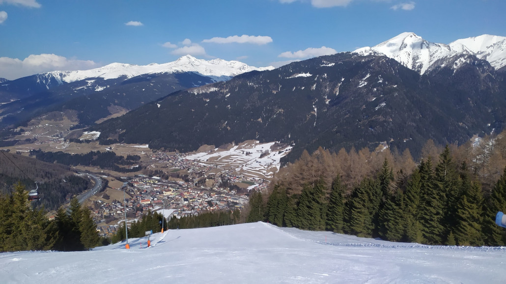 Und über die Talabfahrt ging es um 14:30 Uhr ins Tal