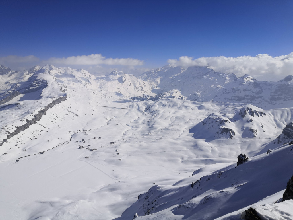 Blick vom Glogghüs Richtung Melchsee-Frutt