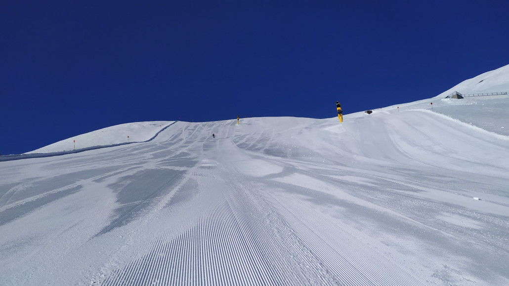 Es war sehr gut präpariert und man konnte es gut laufen lassen