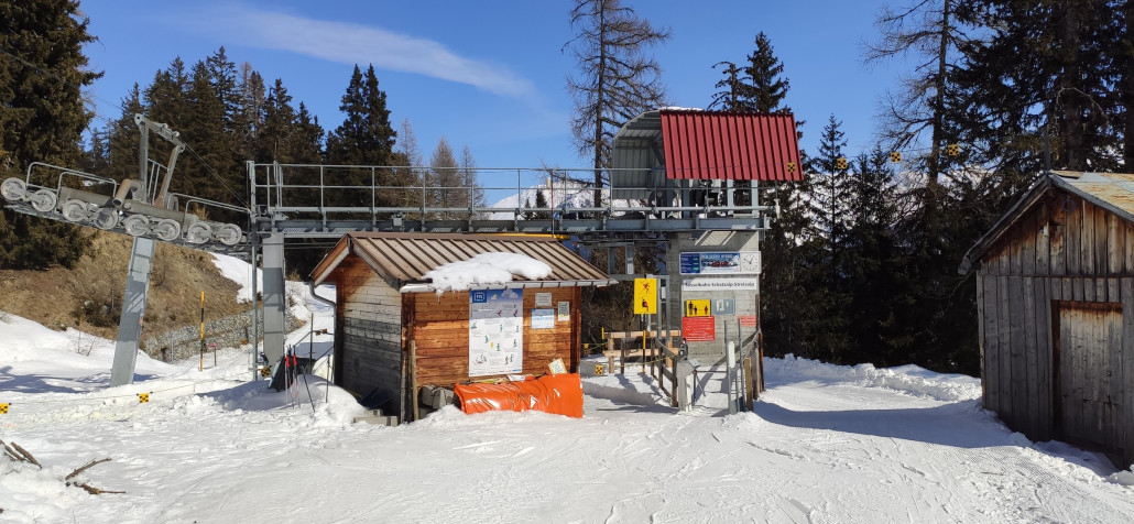 Talstation Sessellift, ziemlich kompakt