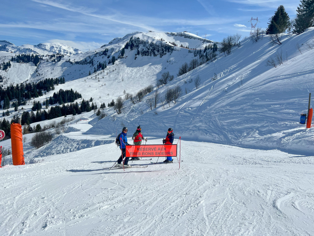 Über Morillon Piste Paccoy