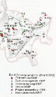 Karte mit Erschliessungsprojekten