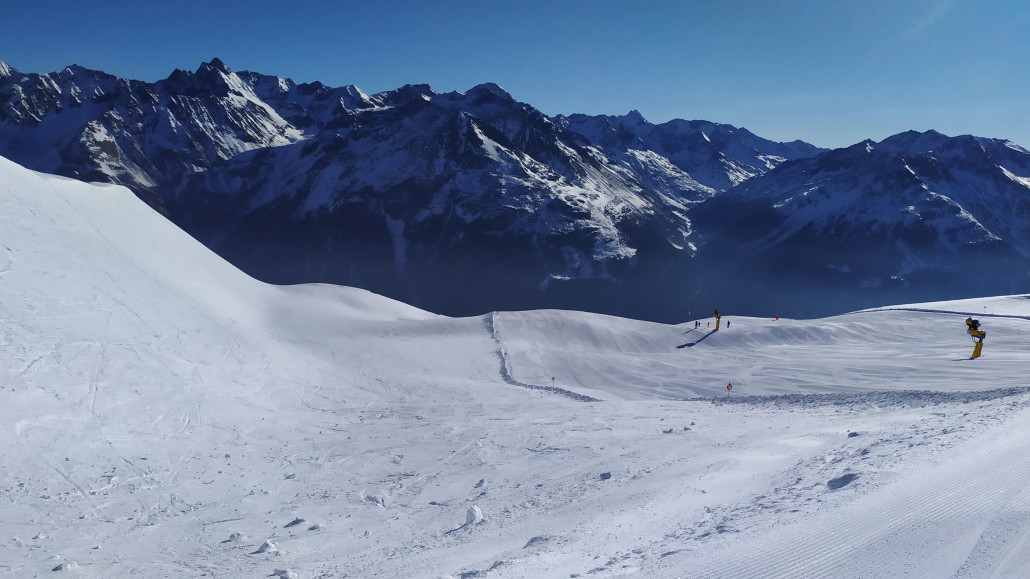 Auch am Langegg sah es wieder gut aus