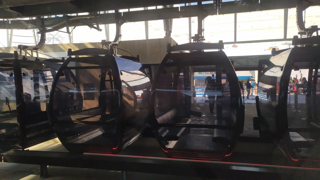 Der Bahnhof der Giggijochbahn ist auch einzigartig