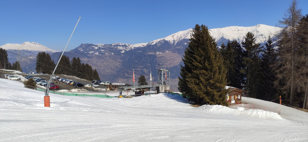 Sessellift Talstation