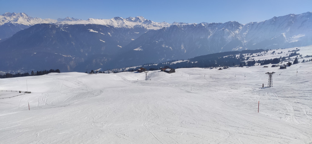 Piste rechts vom SL