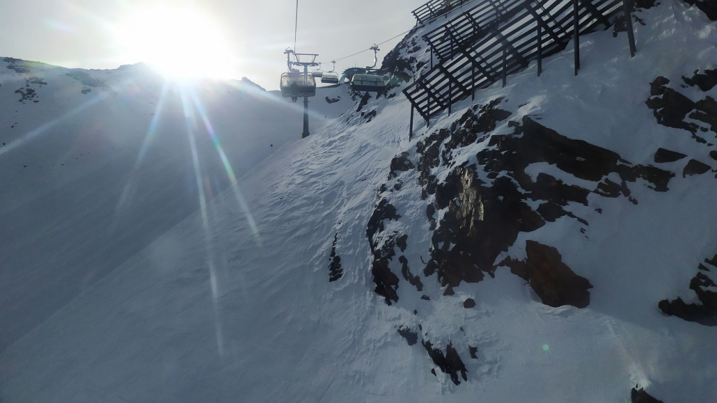 Am morgen gab es noch eine leichte Bedeckung