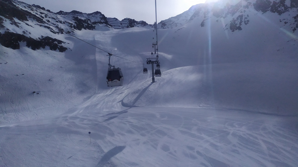 Danach gings den Schermer nach oben