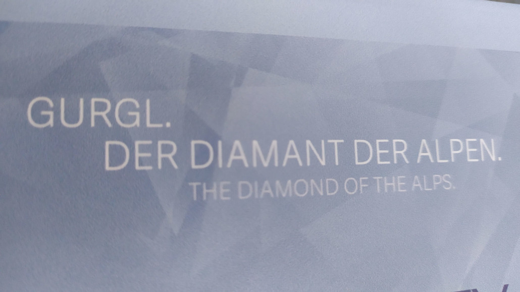 Den Werbespruch bezogen wir am meisten auf die Pistenhärte ;)