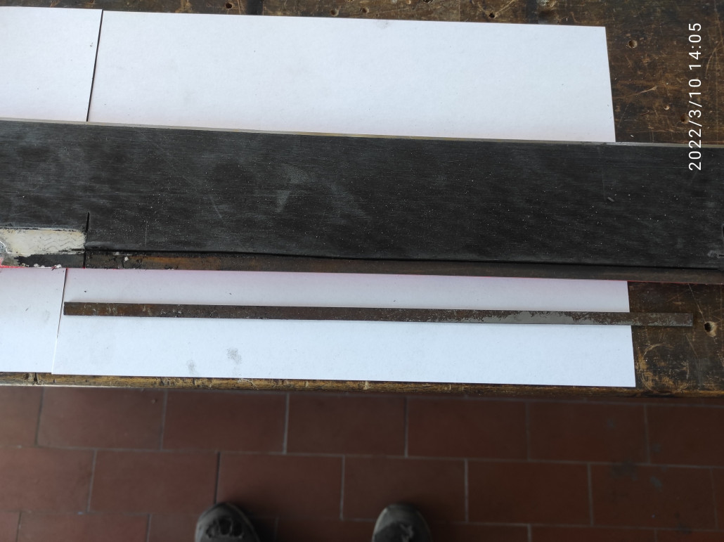 Kante ohne Verklebung