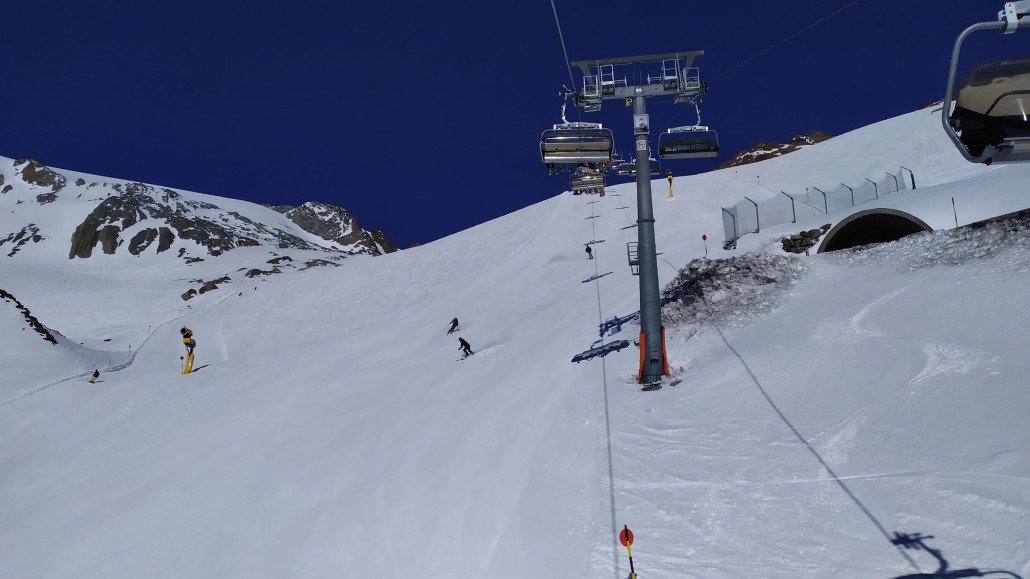 Und zurück zum Rettenbachgletscher