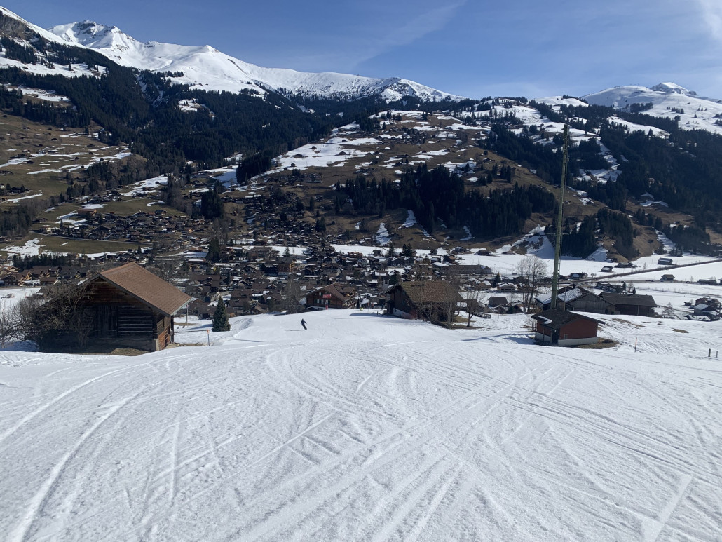 Abfahrt am Tallift Mauren