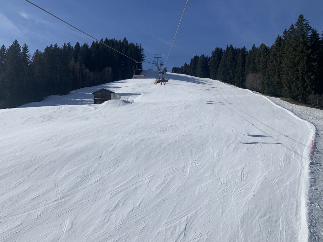 Talabfahrt 10 an den Sesselbahnen