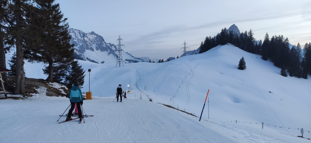 Ausstieg an der Bergstation