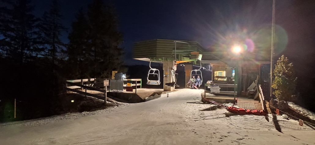 Bergstation Sesselift