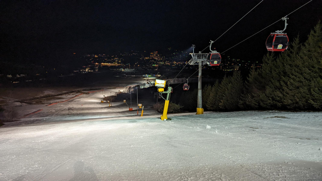 Weiter unten fester und mit den üblichen Bodenwellen, damit es kurzweilig bleibt