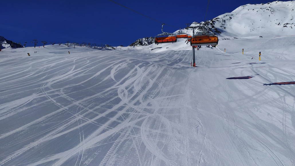 Über die kleinen Hügel war es einfach traumhaft!