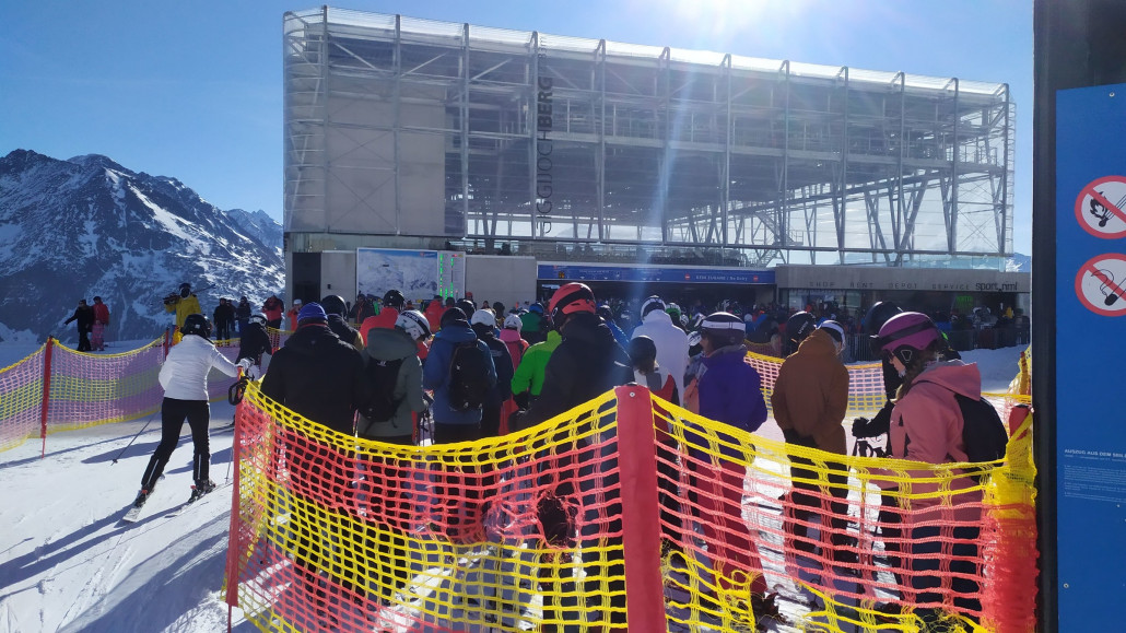 Wir nahmen ohne Wartezeiten den Hainbachkar zum Gaisslachkogel, am Silberbrünnl waren es ein paar Minuten
