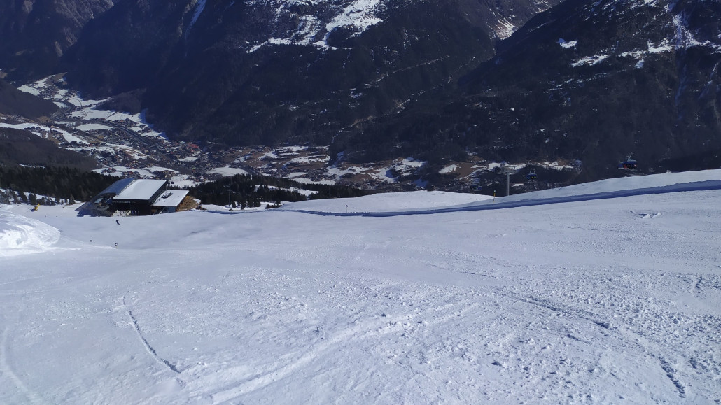 Auf dem Rückweg zum Gaisslachkogel ging es gut, auch auf der Talabfahrt