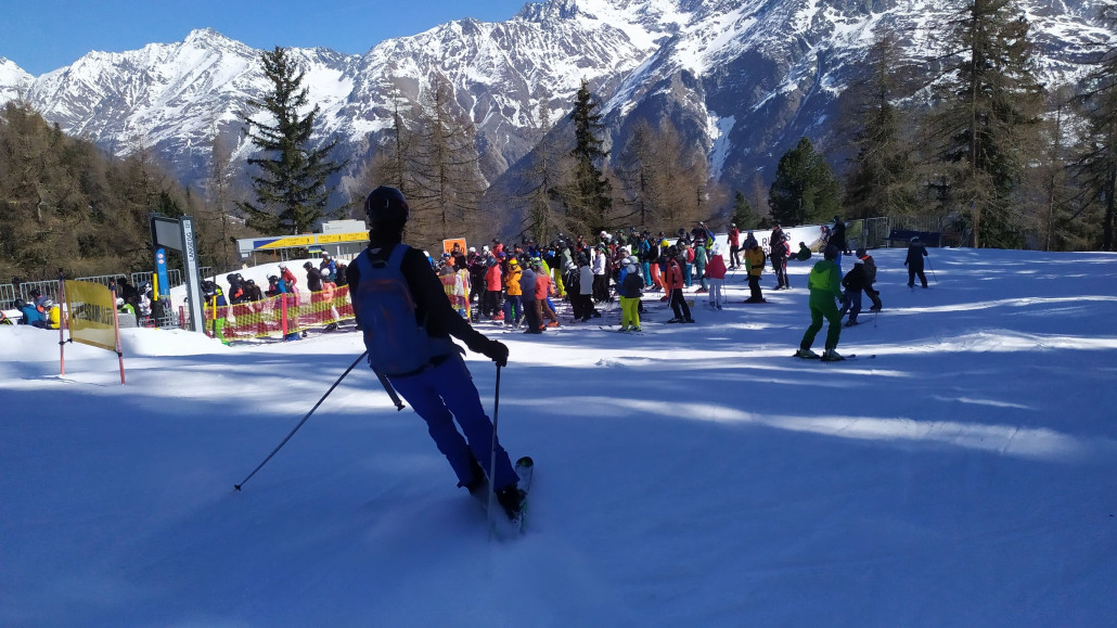 Beim Langegg die längste Wartezeit seit einiger Zeit. Mehr als 5 Minuten waren es nicht, wir sind mittlerweile verwöhnt :D