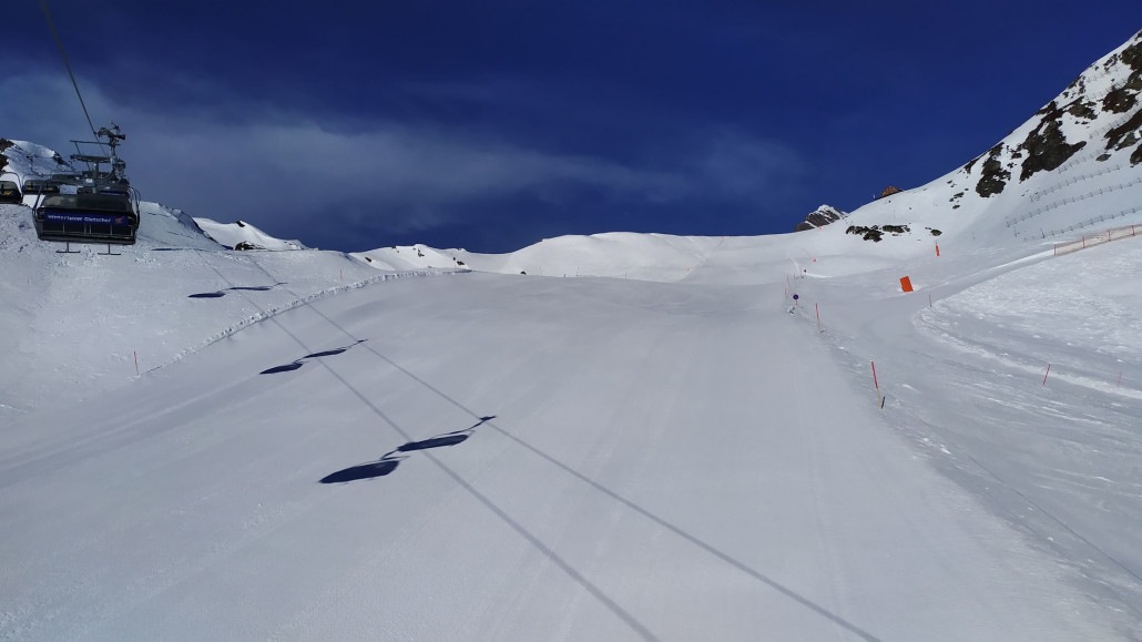 Wir bogen erst nach rechts zum Tuxerjoch ab
