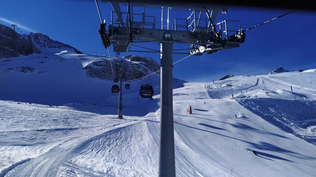 Anschließend ging es zum Gletscher, TFH war hart