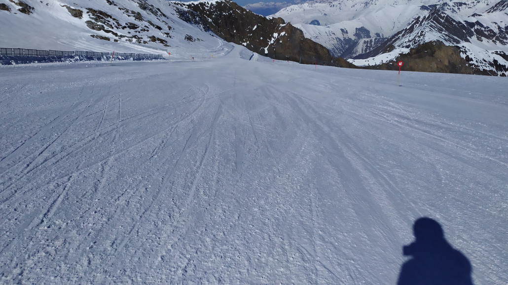Der Weg zur Lärmstange war sehr schön