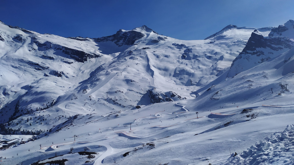Panorama in Richtung Gletscher