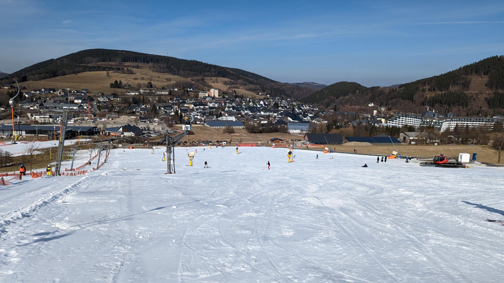 Maximalbetrieb am Nachmitag