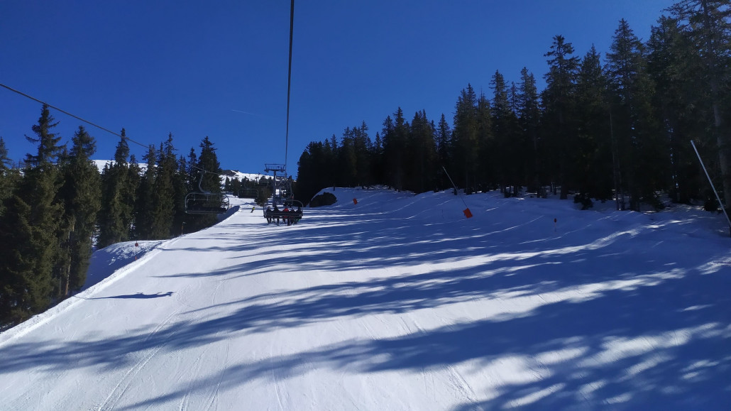 Auch am Fussalm X-Press war wenig los ohne Skikurse