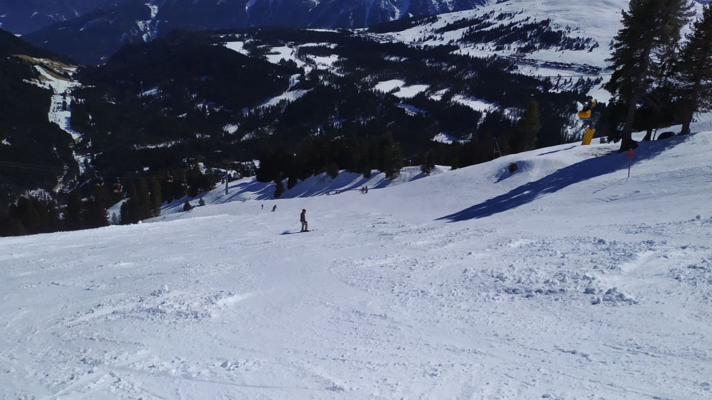 Zur Dorfbahn Königsleiten gabs dann richtigen Sulz