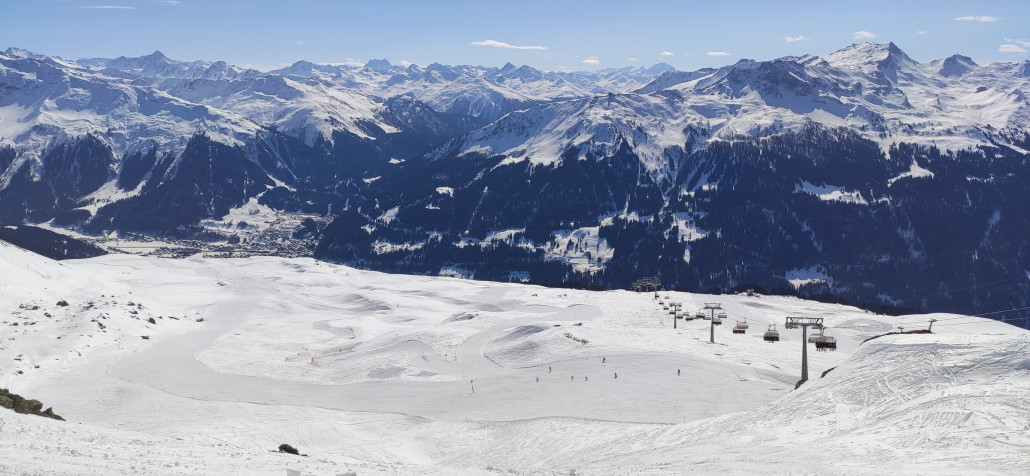 Madrisa 6er Sessel, Piste 4