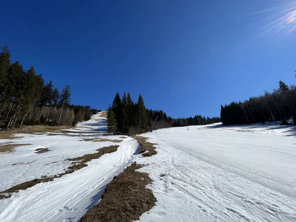 Blick auf 3 "Jitka" und Mittelteil der 2