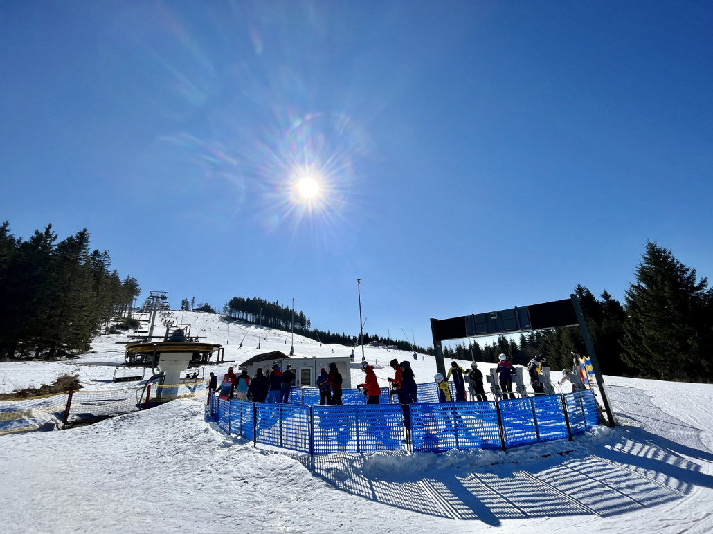 4SB "Abertamy" mit Piste 6 "Renata", die war mir am Ende zu abgerutscht mit Eis darunter