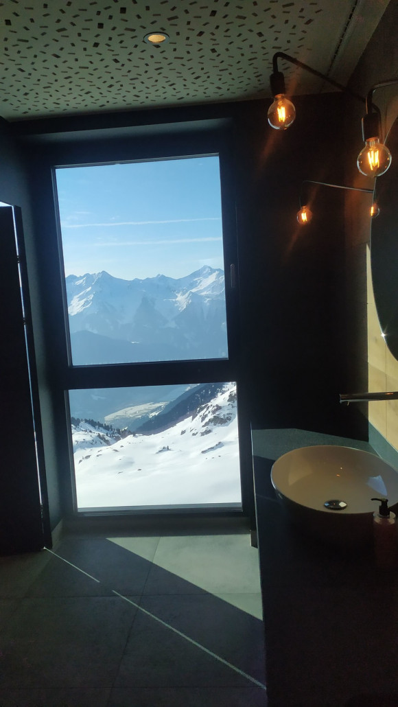 Im Albergo gibts WC Besuch mit Aussicht :D