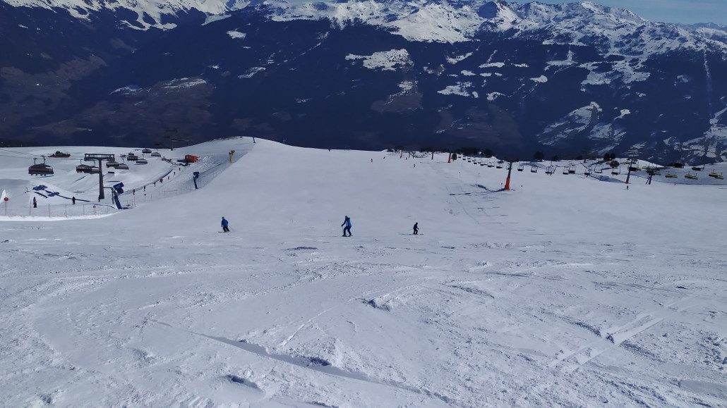 Es gab genug Platz um es laufen zu lassen