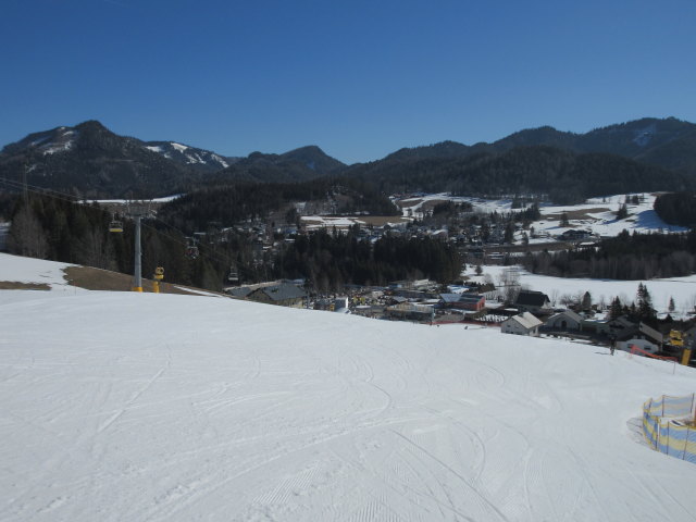 Übungshang, links der 4-CLD Bodenbauerexpress